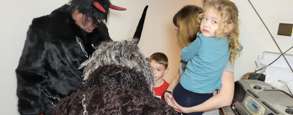 Foto Milevské maškary Mikulášská obchůzka