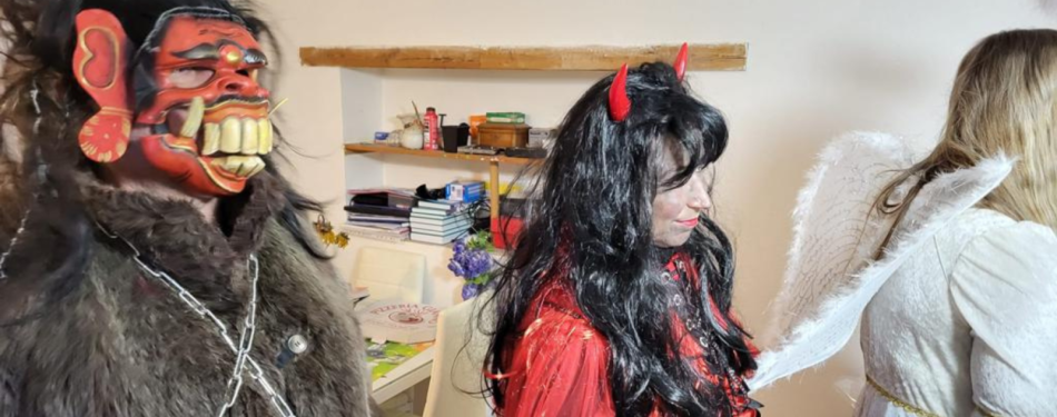 Foto Milevské maškary Mikulášská obchůzka