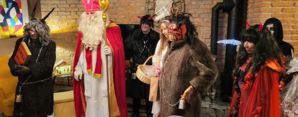 Foto Milevské maškary Mikulášská obchůzka