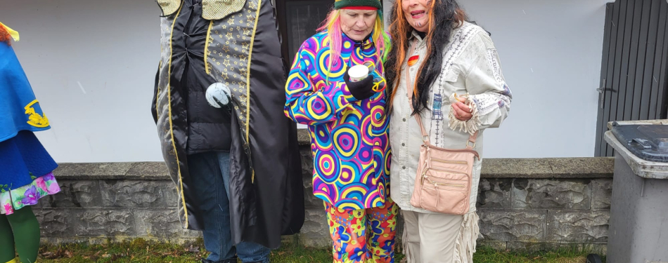 Foto Milevské maškary Milevské maškary navšítivili Stádlec