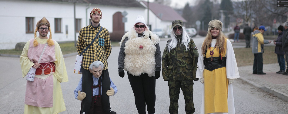 Foto Milevské maškary Maškary ve Skalách