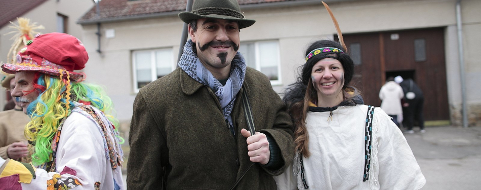 Foto Milevské maškary Maškary ve Skalách